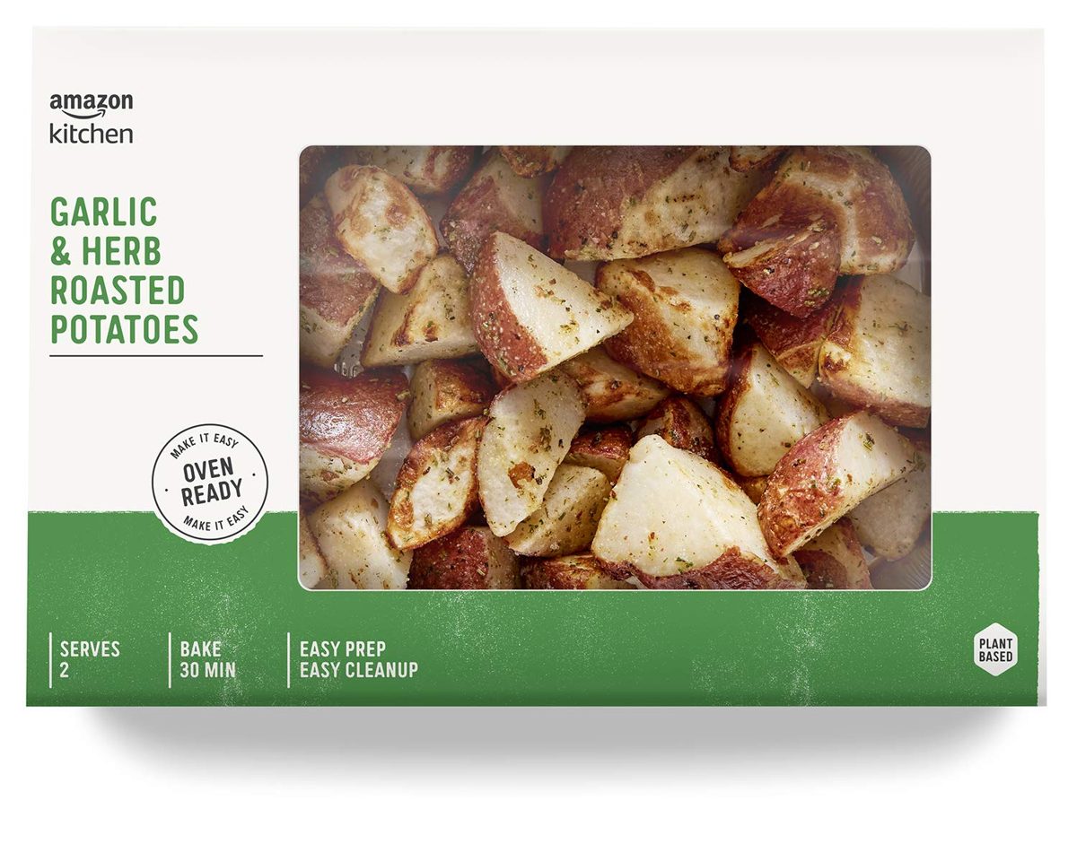 Amazon Kitchen, Garlic & Herb Roasted Potatoes, 10 oz