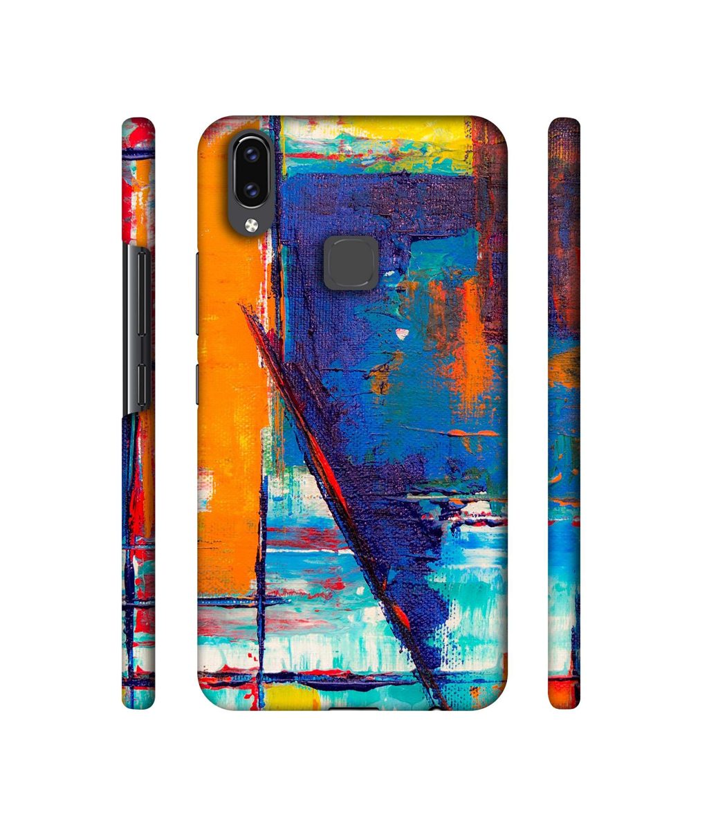 Amazon Brand - Solimo Designer MultiColur Blocks 3D Printed Hard Back Case Mobile Cover for Vivo V9 / V9 Pro