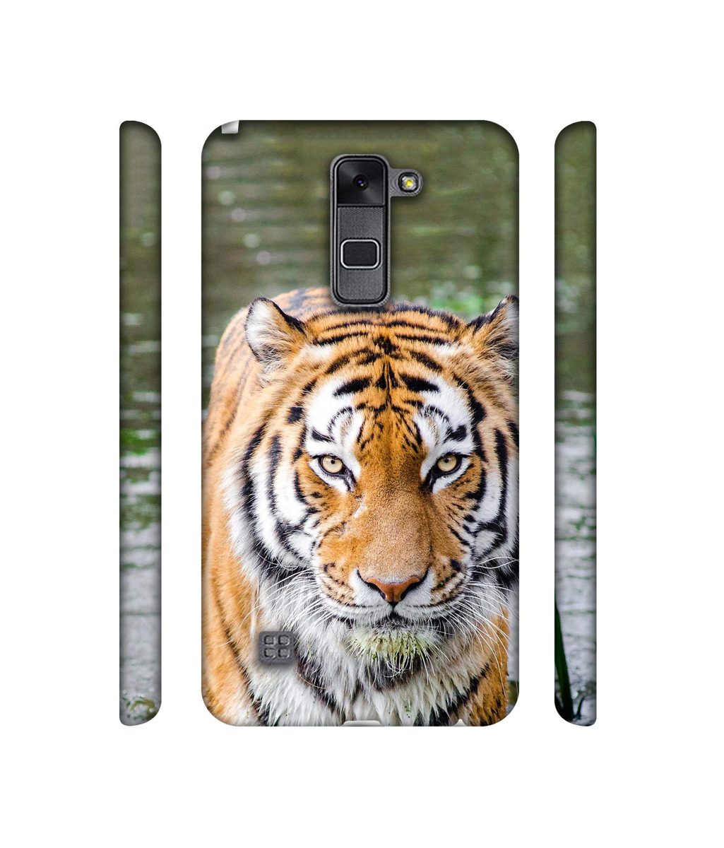 Amazon Brand - Solimo Designer Tiger in Water 3D Printed Hard Back Case Mobile Cover for LG Stylus 2