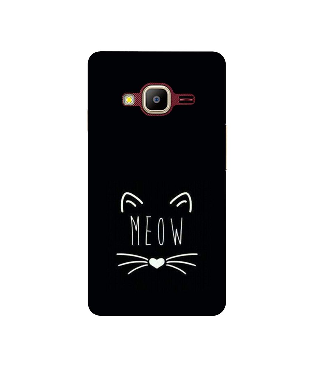 Amazon Brand - Solimo Designer Meow 3D Printed Hard Back Case Mobile Cover for Samsung Z2