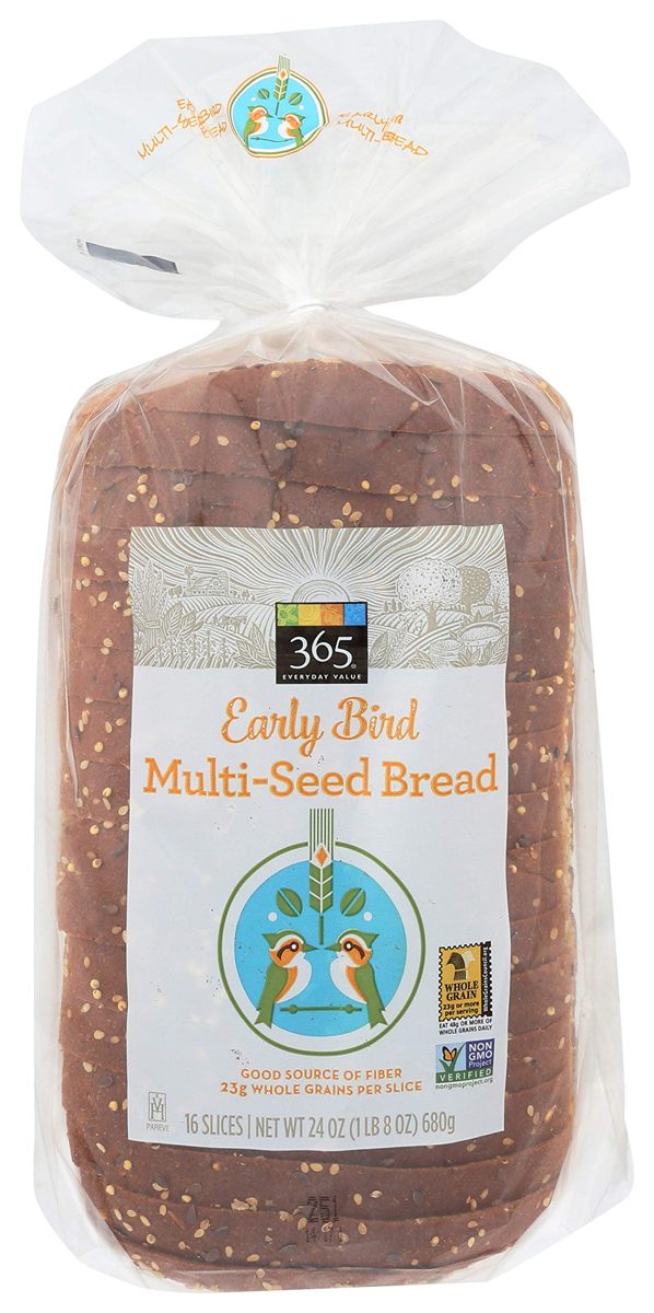 365 Everyday Value, Early Bird Multi-Seed Bread , 16 slices