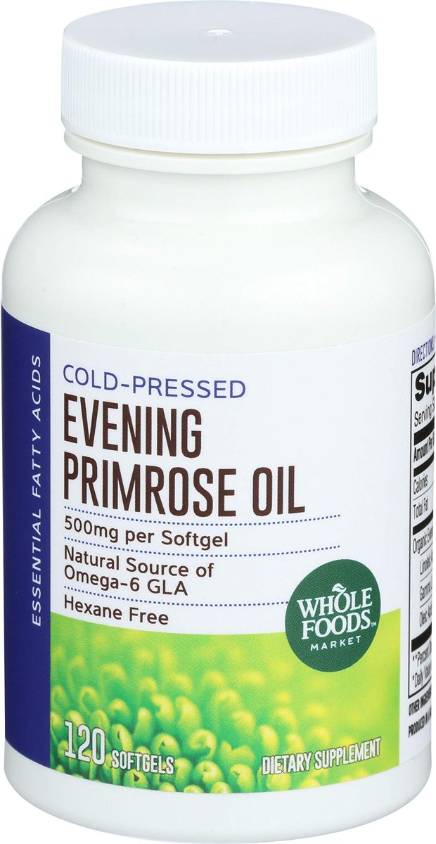 Whole Foods Market, Evening Primrose Oil 500 mg, 120 ct