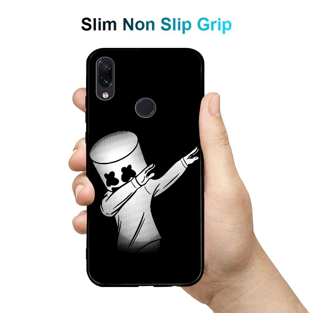 Amazon Brand - Solimo Designer Dab Marshmello Printed Hard Back Case Mobile Cover for Redmi Note 7 Pro & Redmi Note 7