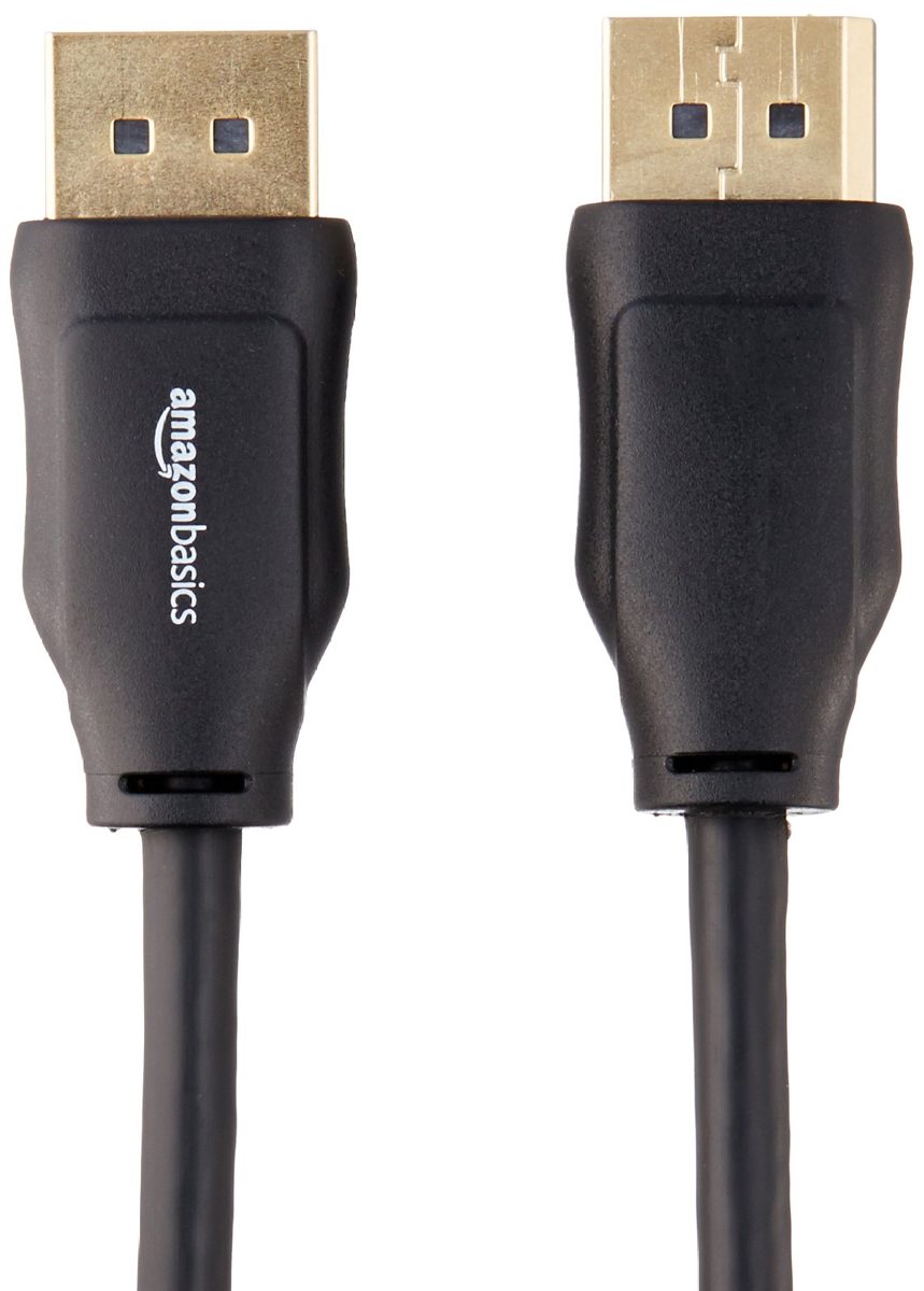 AmazonBasics DisplayPort to DisplayPort Cable - 6 Feet