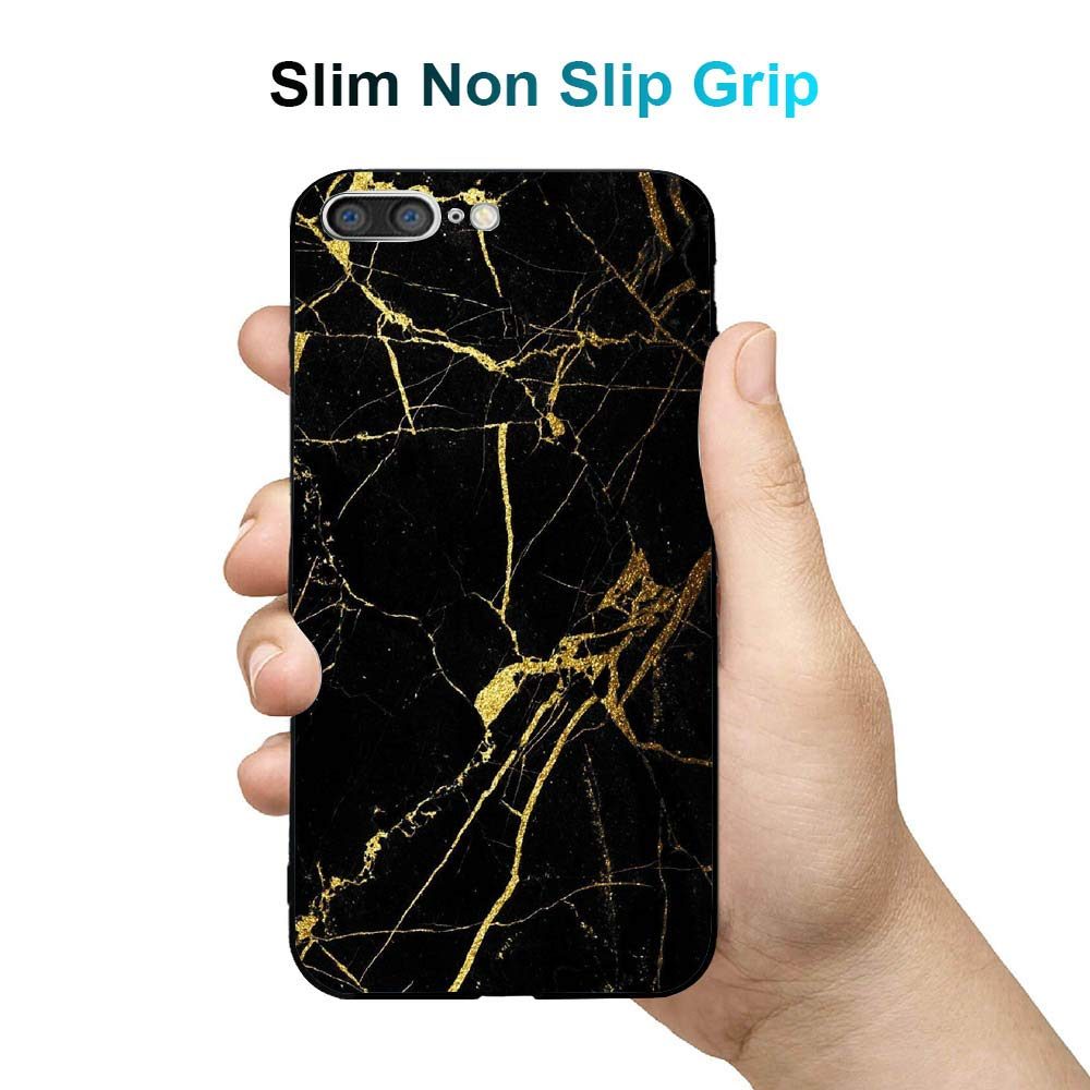 Amazon Brand - Solimo Designer Marble Printed Hard Back Case Mobile Cover for Apple iPhone 8 Plus / 7 Plus (D1166)