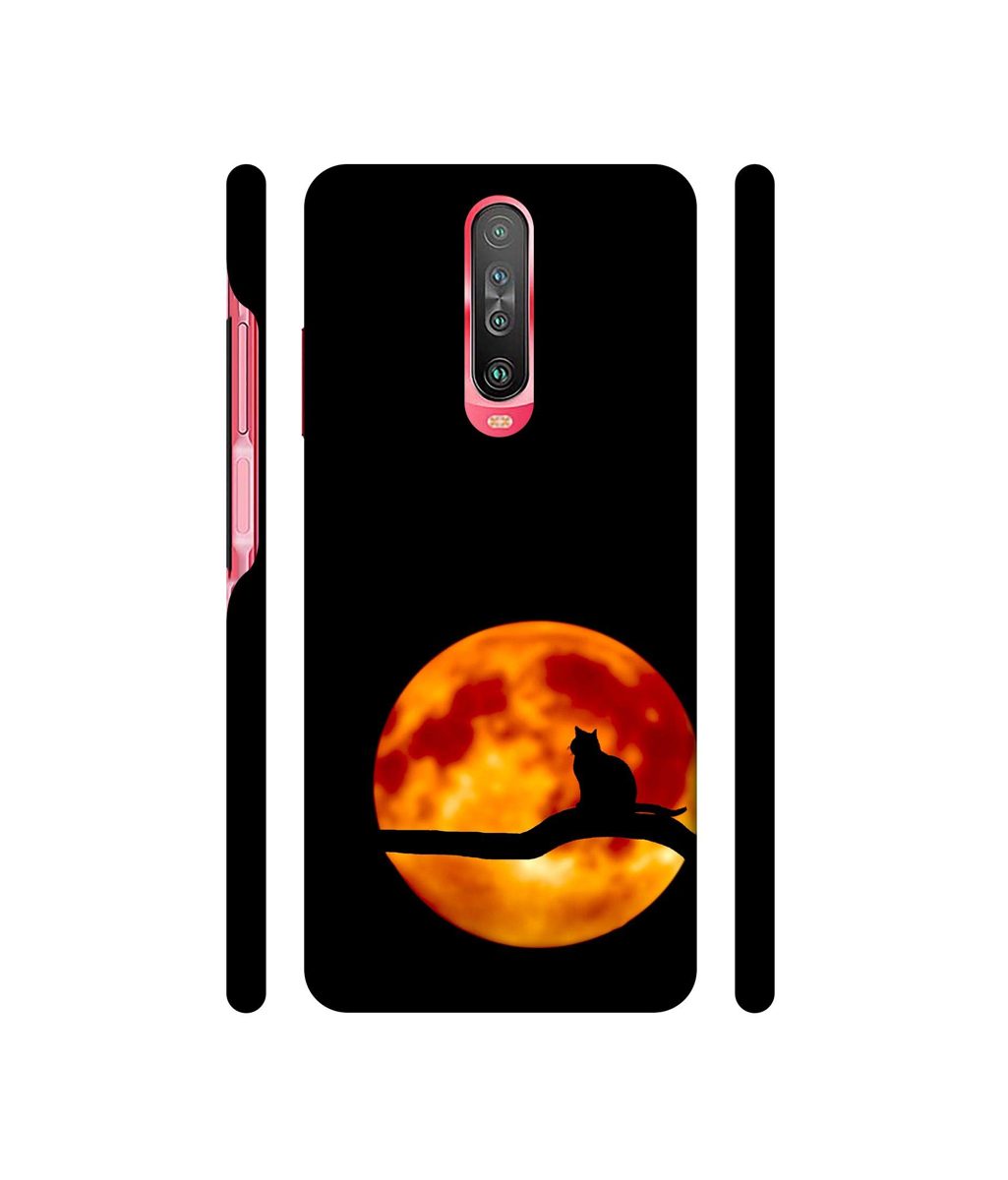 Amazon Brand - Solimo Designer Dark Black Cat 3D Printed Hard Back Case Mobile Cover for Poco X2 / Mi Redmi K30