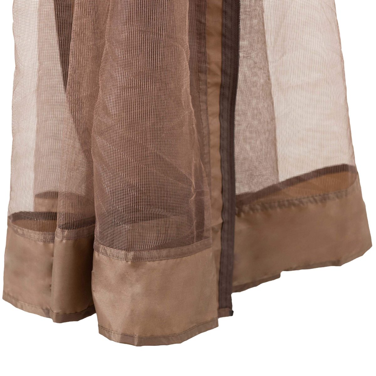 AmazonBasics Outdoor Patio Garden Pop Up Gazebo with Mosquito Net - Beige and Khaki