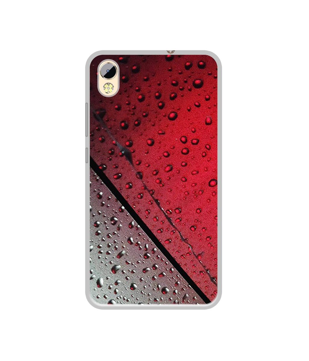 Amazon Brand - Solimo Designer Water Drop On Glass UV Printed Soft Back Case Mobile Cover for Tecno i5