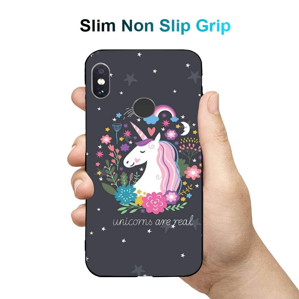 Amazon Brand - Solimo Designer Unicorn Printed Hard Back Case Mobile Cover for Xiaomi Redmi Note 6 pro (D1249)