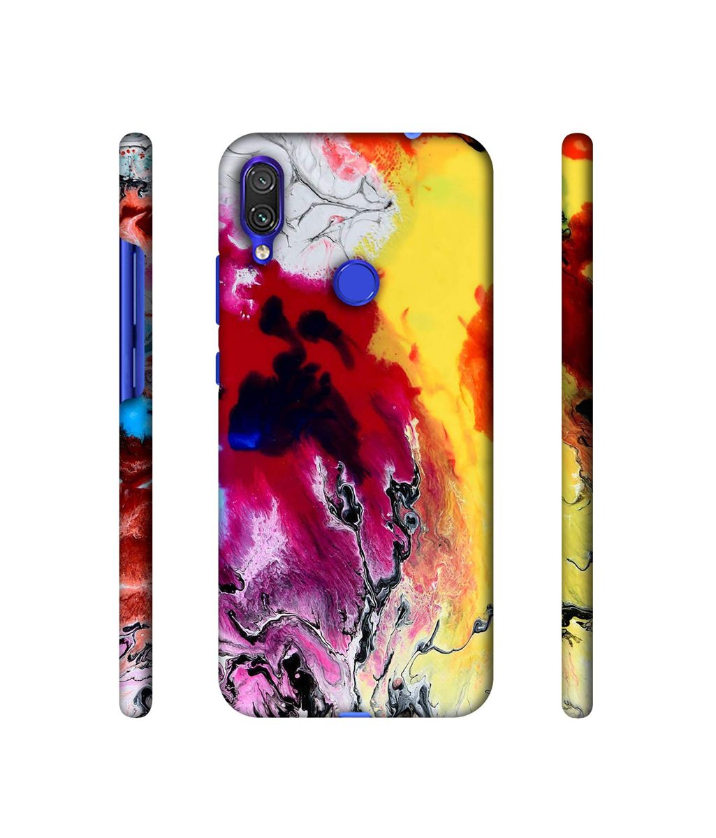 Amazon Brand - Solimo Designer Smash Color 3D Printed Hard Back Case Mobile Cover for Xiaomi Redmi Note 7 Pro