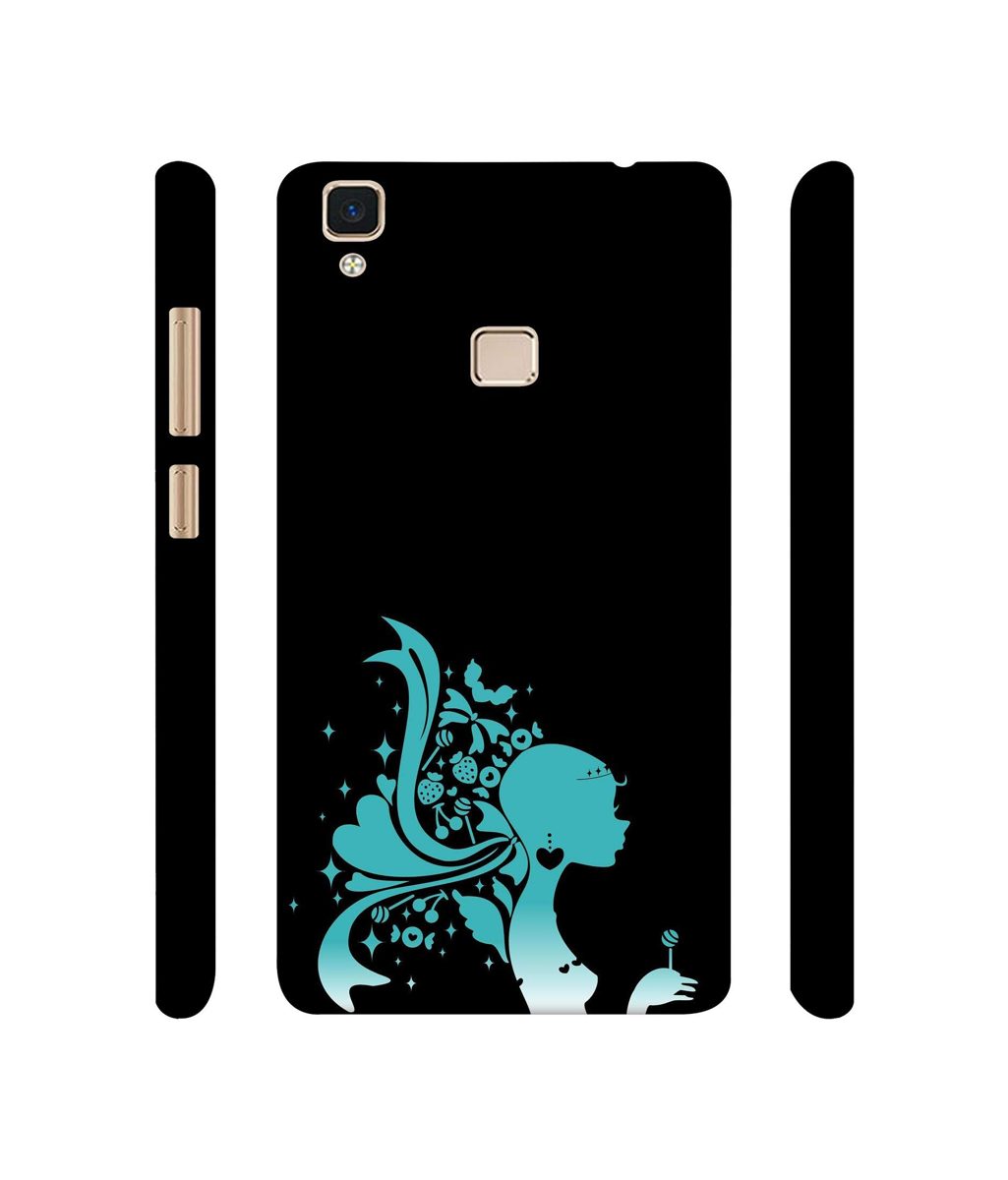 Amazon Brand - Solimo Designer Lady Vector N 3D Printed Hard Back Case Mobile Cover for Vivo V3 Max