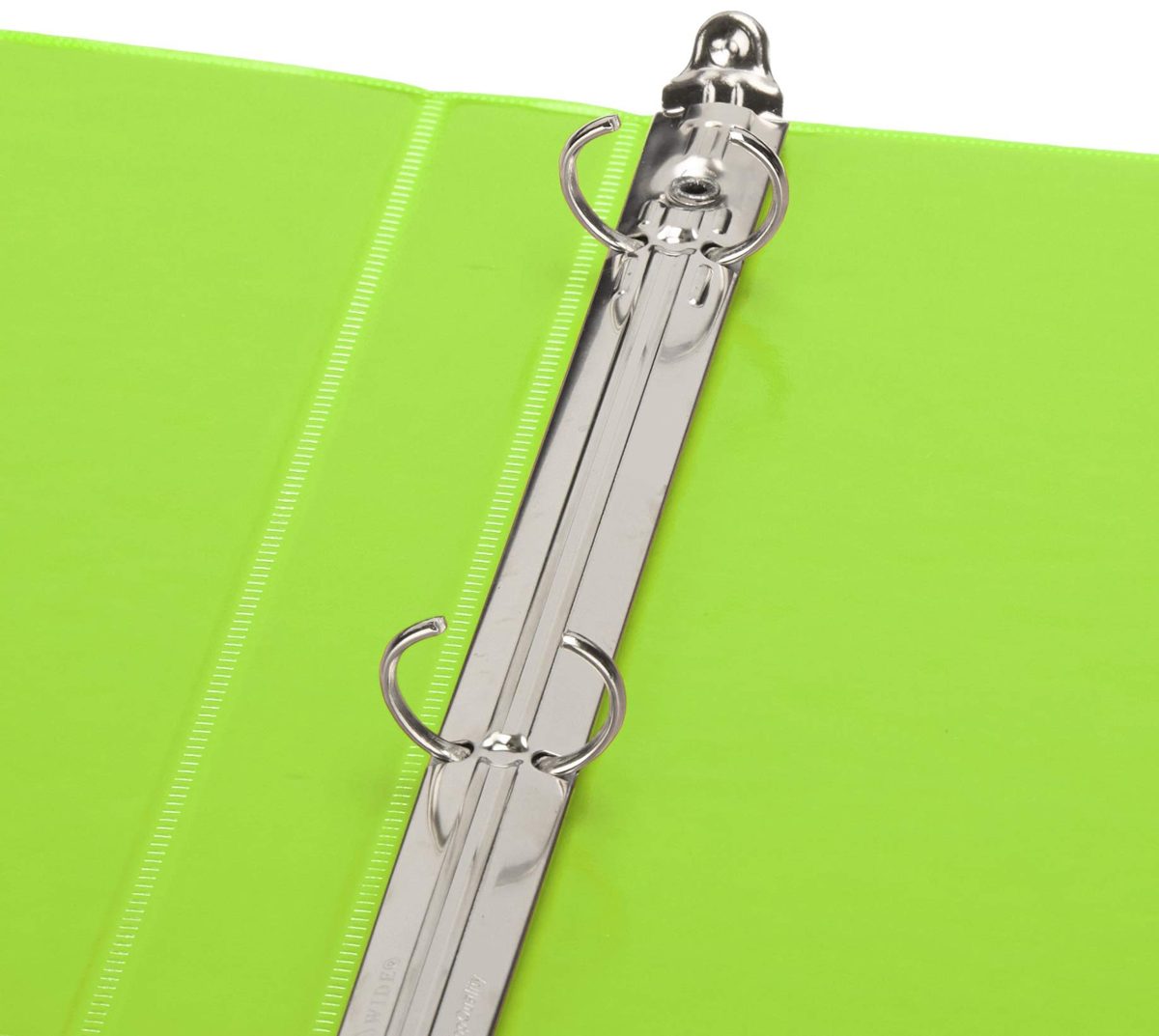AmazonBasics 1/2-Inch Round Ring Binder, Green, View, 6-Pack (Renewed)