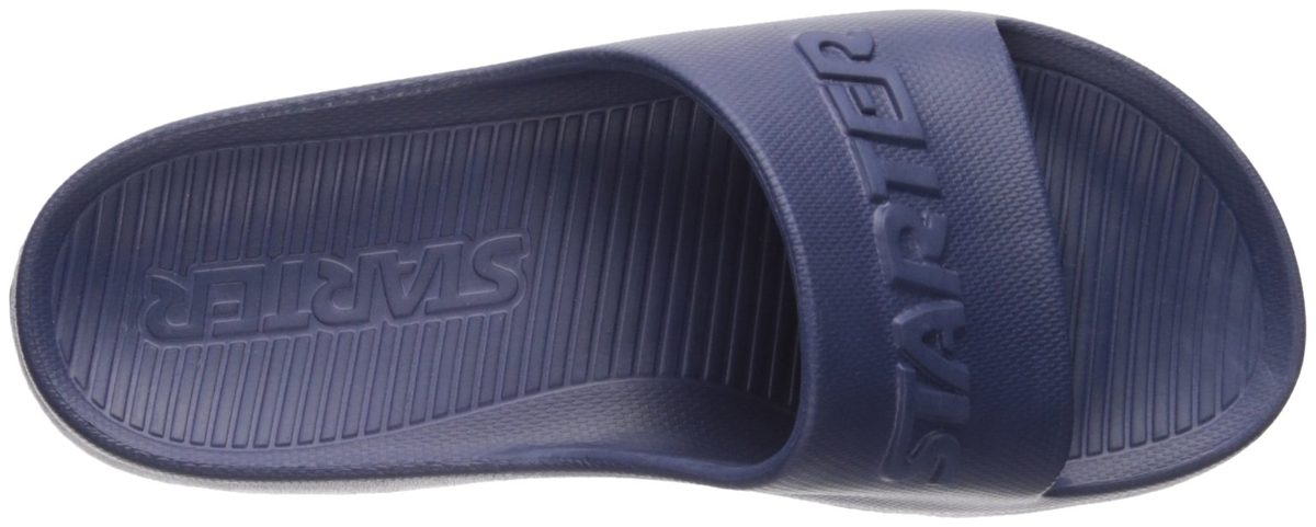 Starter Men's Performance Slide Sandal, Amazon Exclusive, Team Navy, 10 Standard US