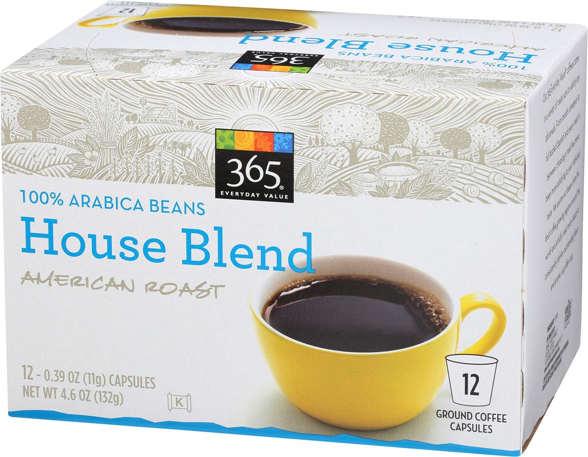 365 Everyday Value, House Blend Coffee Capsules, 12 ct
