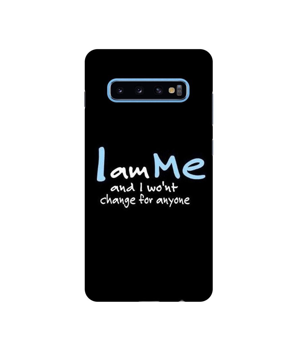 Amazon Brand - Solimo Designer Quotes 3D Printed Hard Back Case Mobile Cover for Samsung Galaxy S10 Plus
