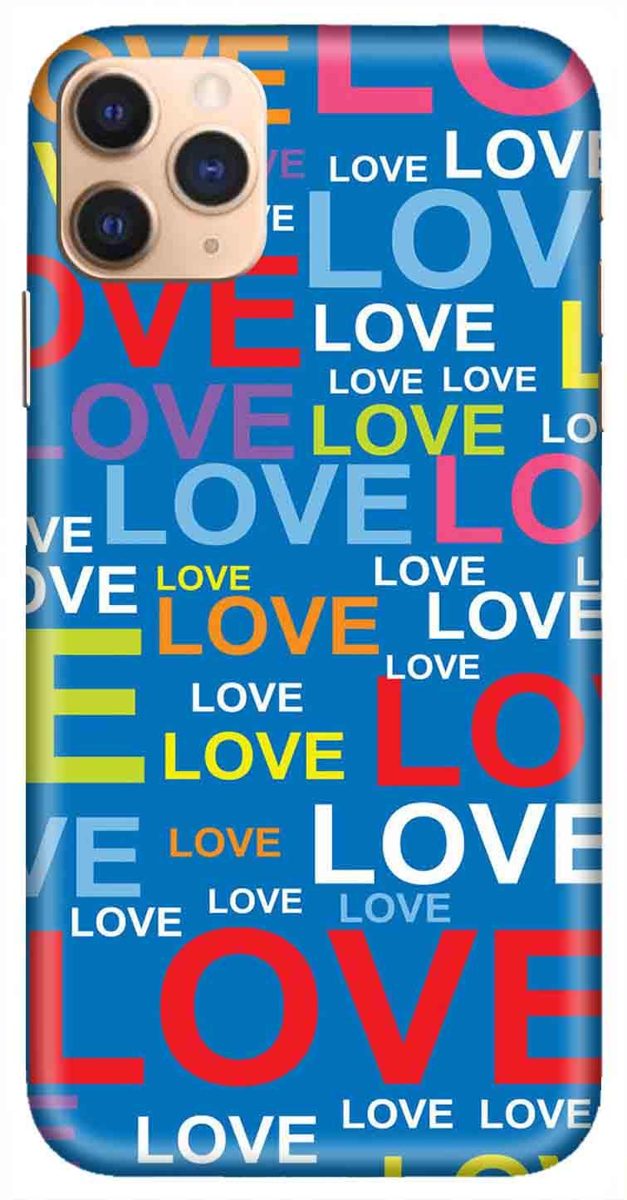 Amazon Brand - Solimo Designer Love Pattern Design 3D Printed Hard Back Case Mobile Cover for Apple iPhone 11 Pro
