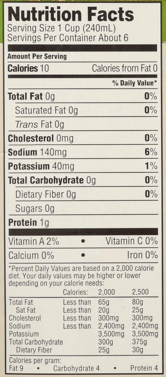 365 Everyday Value, Organic Low Sodium Chicken Broth, 48 fl oz