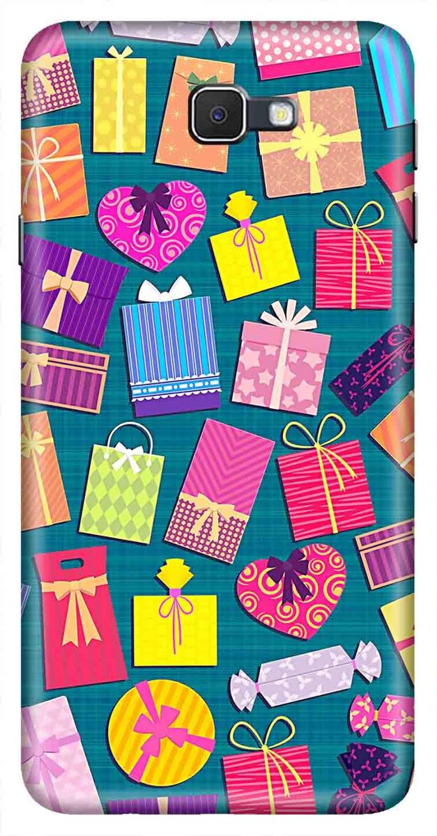Amazon Brand - Solimo Designer Gift Abstract 3D Printed Hard Back Case Mobile Cover for Samsung Galaxy J7 Prime