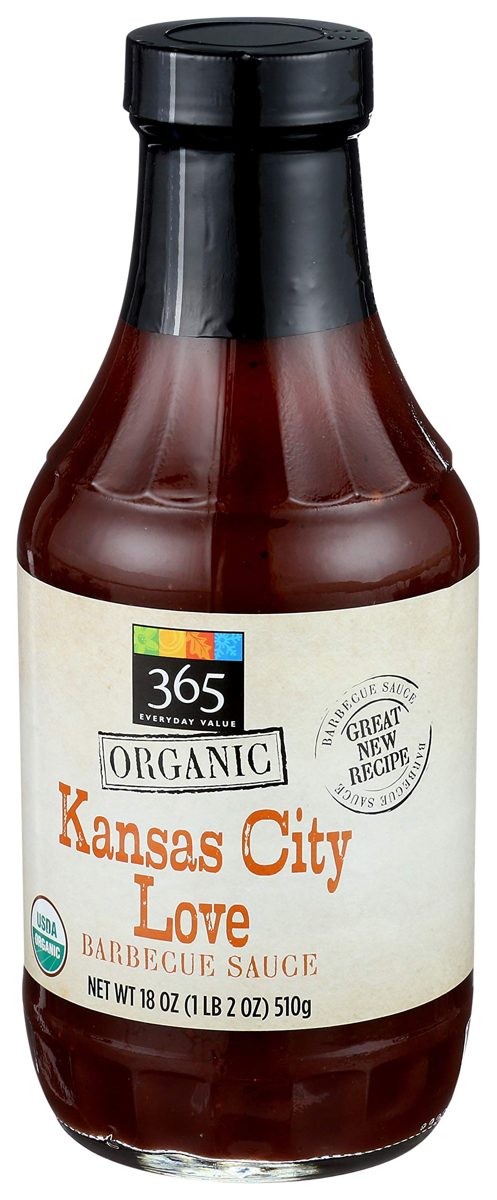 365 Everyday Value, Organic Kansas City Love Barbecue Sauce, 18 oz