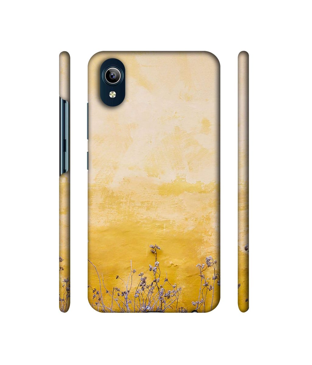 Amazon Brand - Solimo Designer Dry Flower On Wall 3D Printed Hard Back Case Mobile Cover for Vivo Y91i
