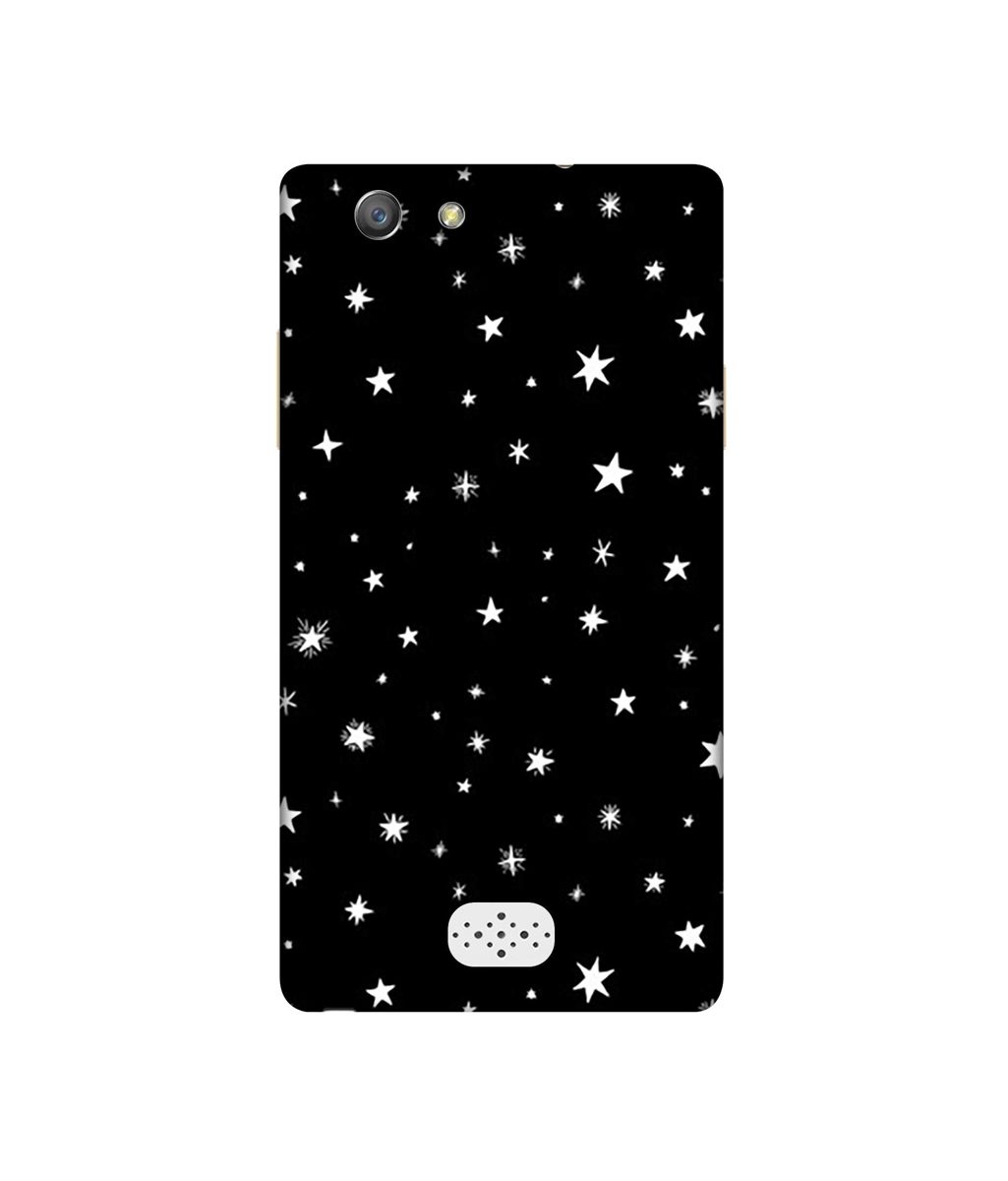 Amazon Brand - Solimo Designer Sperking Stars UV Printed Soft Back Case Mobile Cover for Oppo Neo 5 (2015)