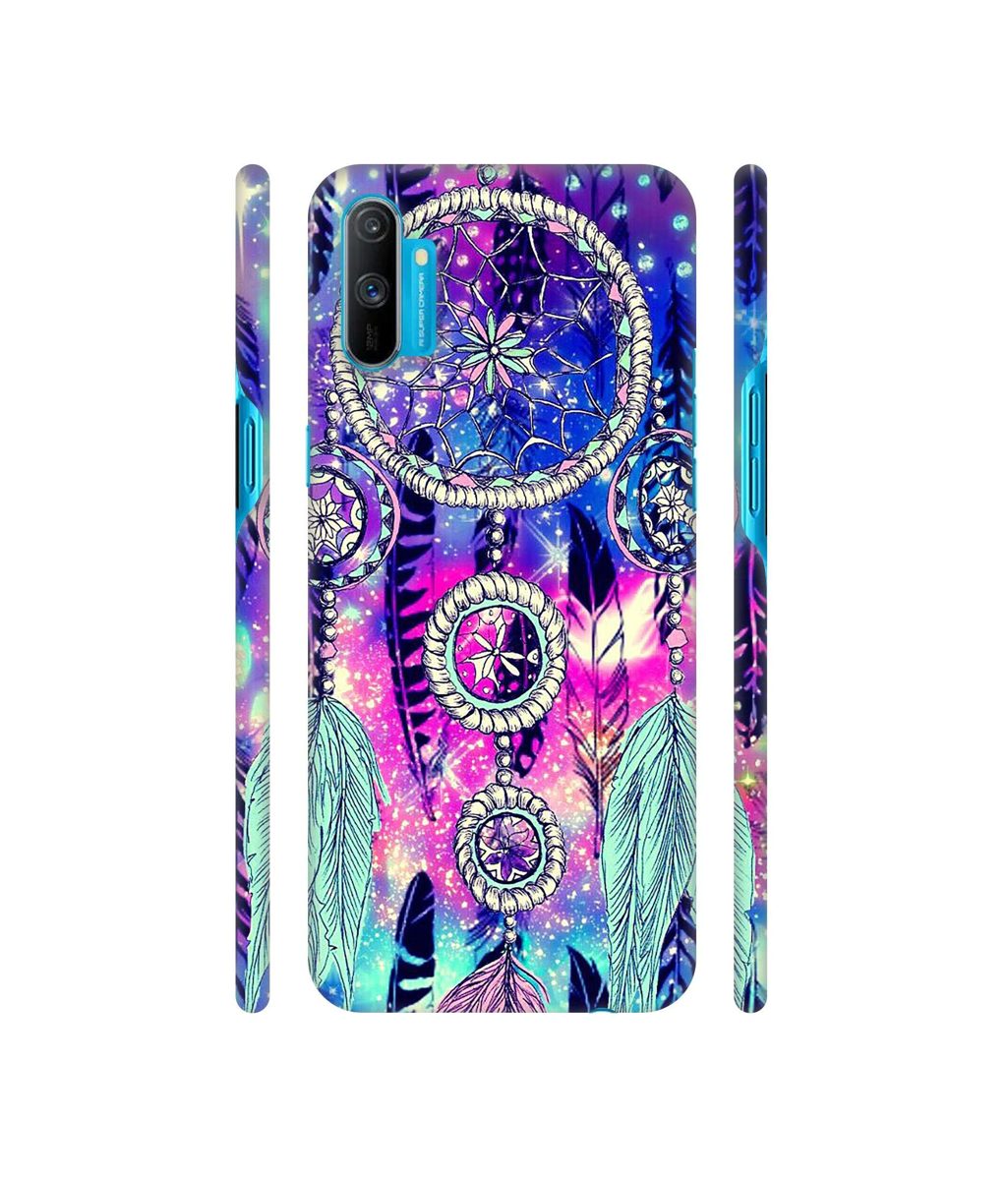 Amazon Brand - Solimo Designer Round Wall Hanging Pattern 3D Printed Hard Back Case Mobile Cover for Realme C3