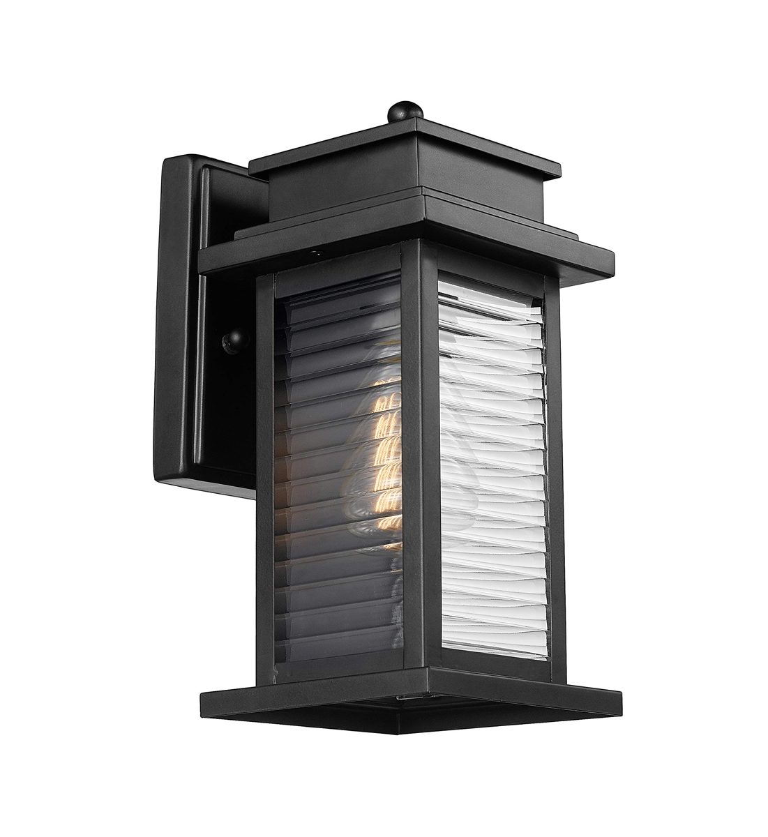Amazon Brand – Ravenna Home Outdoor Wall Sconce Light, 11.73"H, Bronze