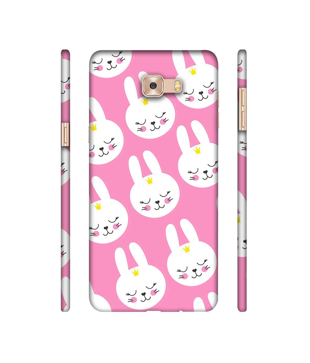 Amazon Brand - Solimo Designer Rabbit Pattern 3D Printed Hard Back Case Mobile Cover for Samsung Galaxy C9 Pro