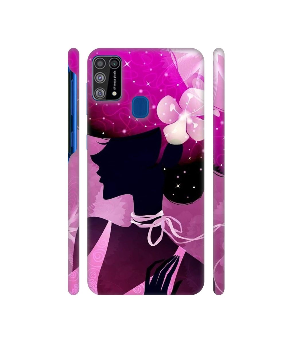 Amazon Brand - Solimo Designer Lady Vectors 3D Printed Hard Back Case Mobile Cover for Samsung Galaxy M31