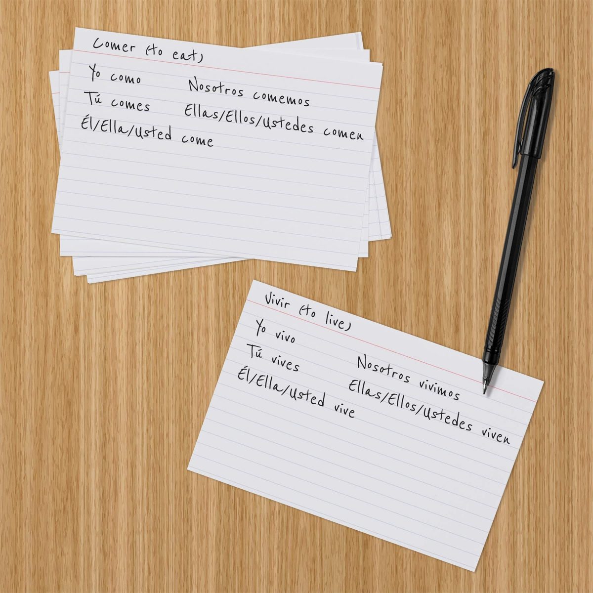 AmazonBasics Blank Index Cards, 4" x 6", White, 1000 Cards