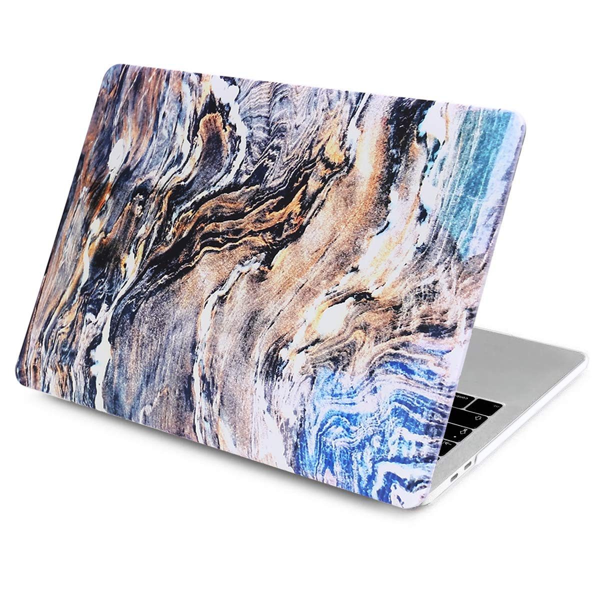 Eono Plastic Hard Case Keyboard Cover + Screen Protector Compatible with MacBook Pro 13"