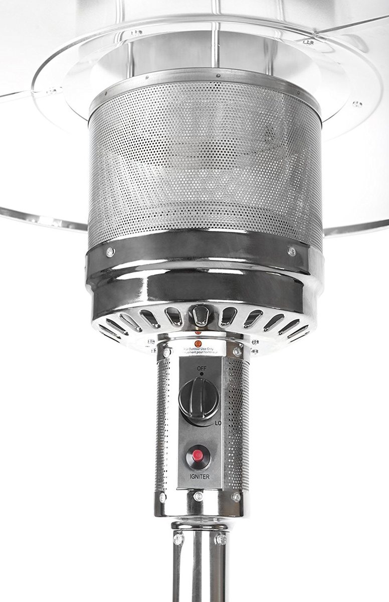 amazonbasics Radiant Heater, without cover, Stainless steel