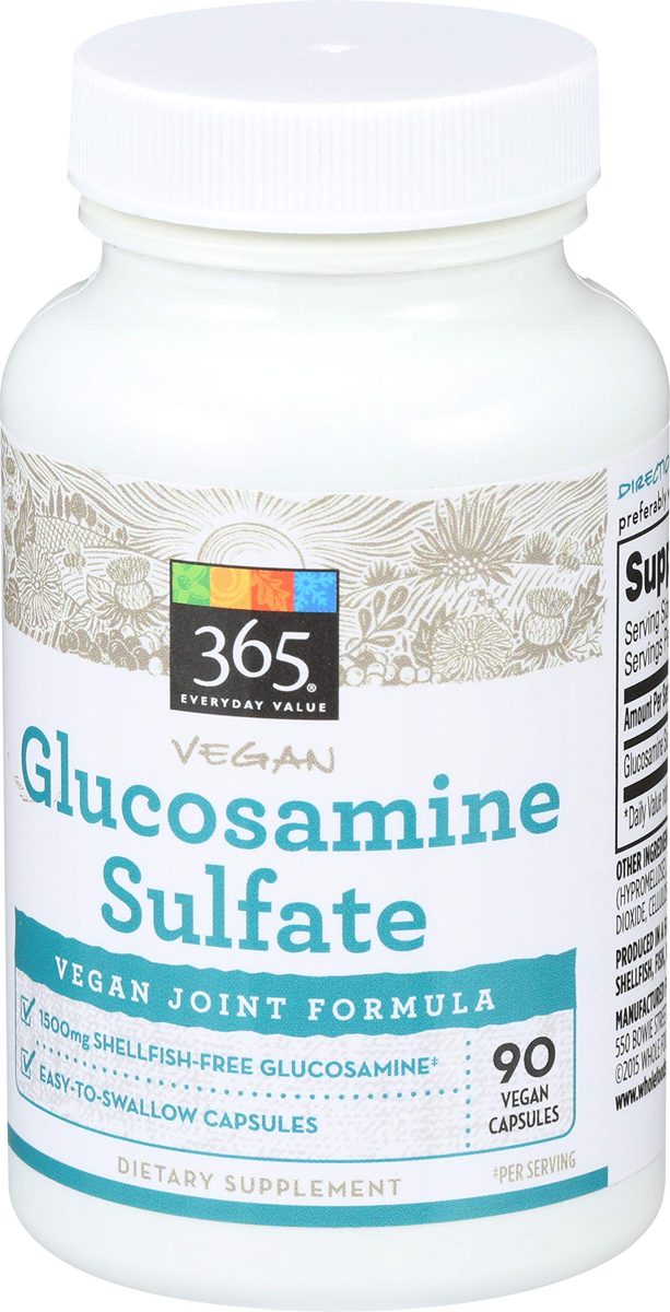 365 Everyday Value, Vegan Glucosamine Sulfate, 90 ct