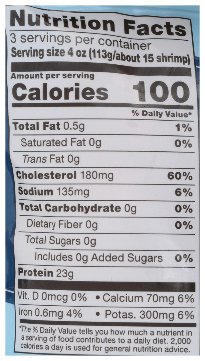 WHOLE CATCH Wild 51/60 Key West Shrimp, 12 OZ