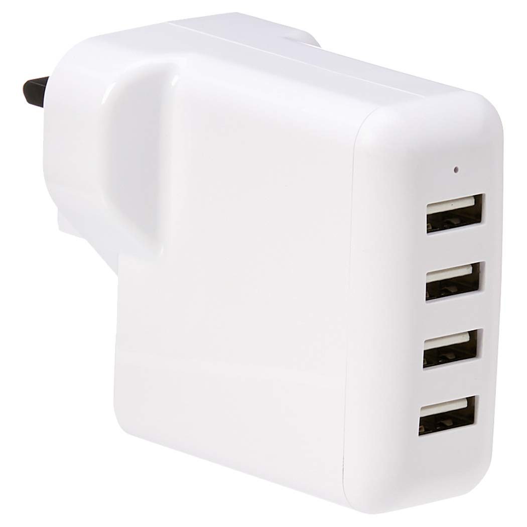 AmazonBasics 40W 4-Port USB Wall Charger