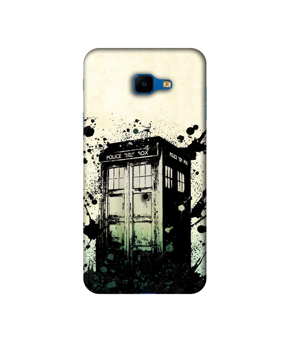 Amazon Brand - Solimo Designer Police Booth 3D Printed Hard Back Case Mobile Cover for Samsung Galaxy J4 Core