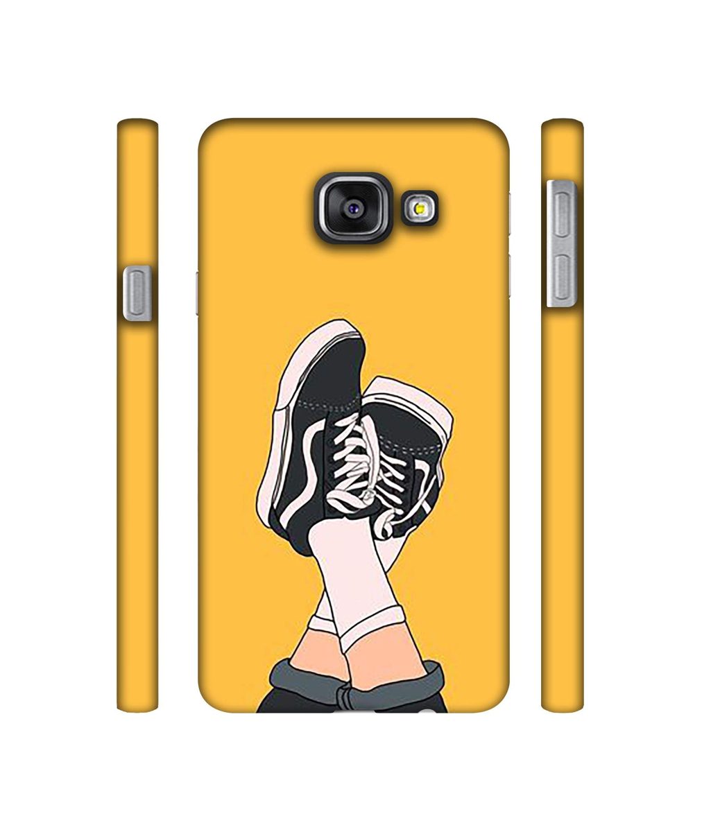 Amazon Brand - Solimo Designer Boy Shoes Pattern 3D Printed Hard Back Case Mobile Cover for Samsung Galaxy A3 (2016)