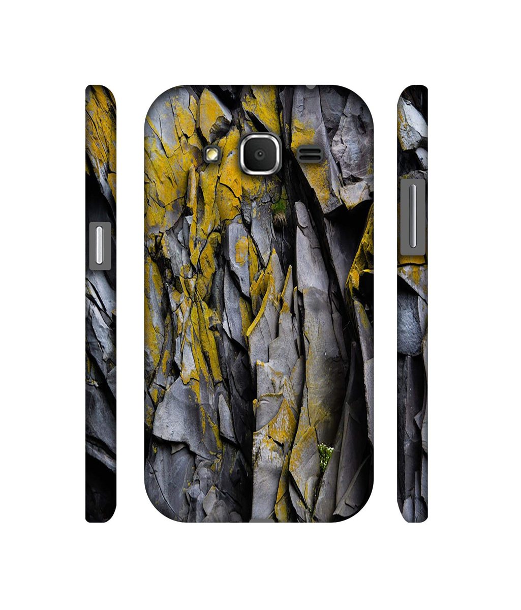 Amazon Brand - Solimo Designer Rock Texture 3D Printed Hard Back Case Mobile Cover for Samsung Galaxy Core Prime
