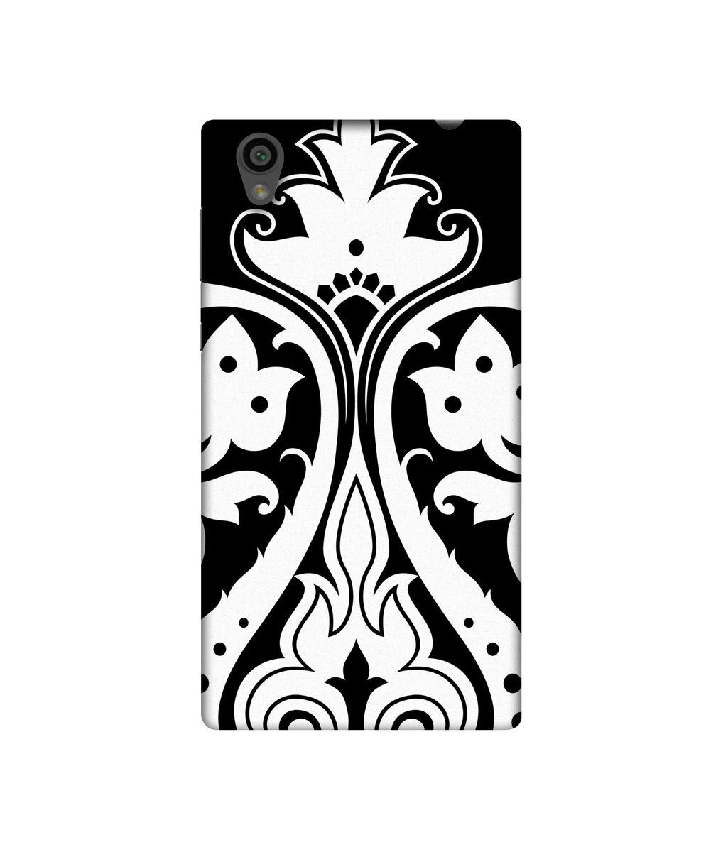 Amazon Brand - Solimo Designer S Shape Rangoli 3D Printed Hard Back Case Mobile Cover for Sony Xperia L1