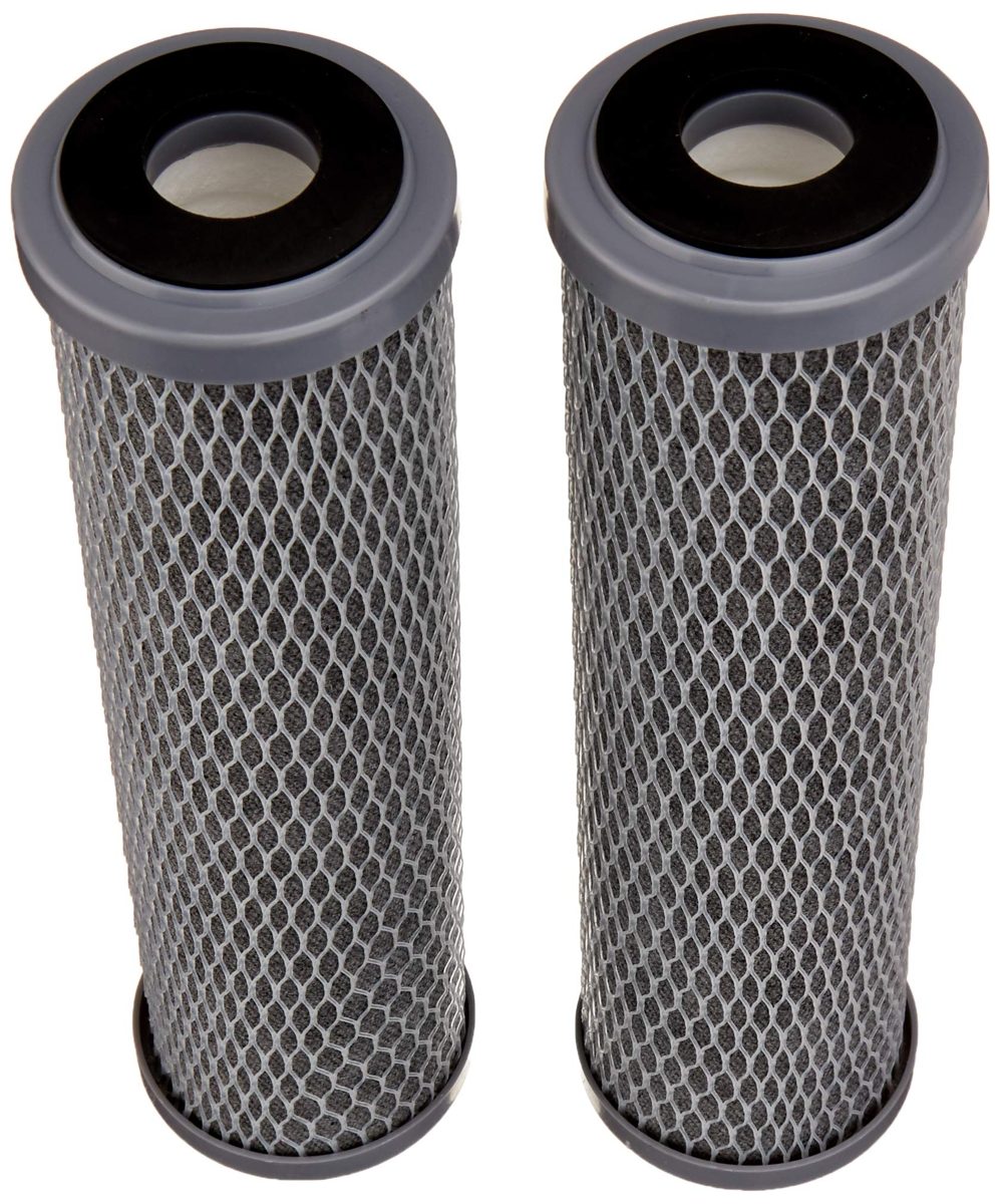 AmazonBasics AMZN-SCWH-5-2PK Standard Duty Water 15,000 Gallons, Equivalent to Culligan SCWH-5, 2-Pack Whole House Replacement Filter, White