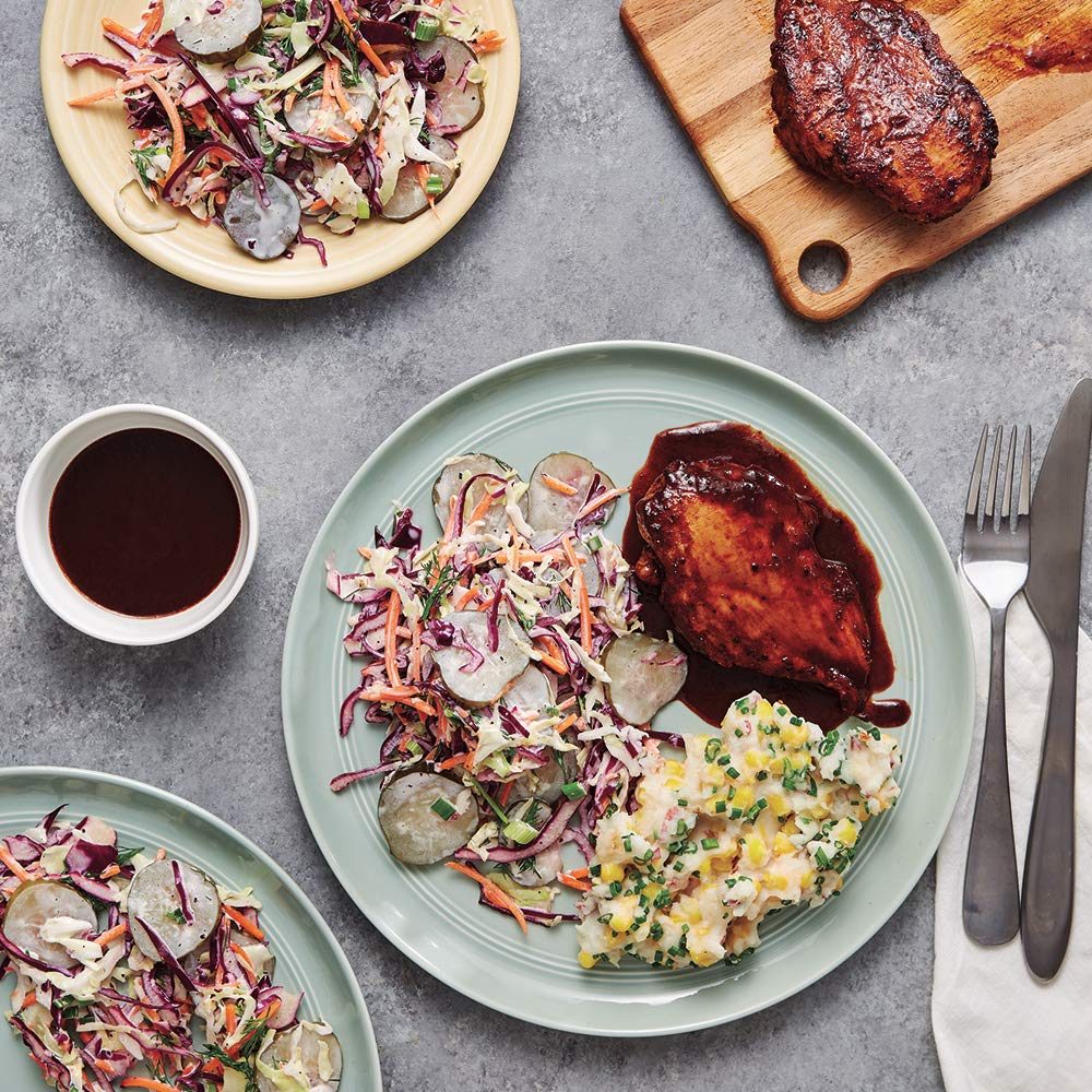 AMAZON BBQ Chicken with Dill Pickle Slaw & Corn Whipped Potatoes, 40 OZ