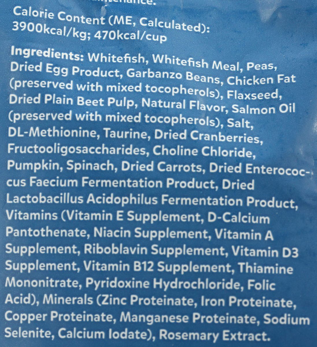 WHOLE PAWS Whitefish Recipe Cat Food, 56 OZ