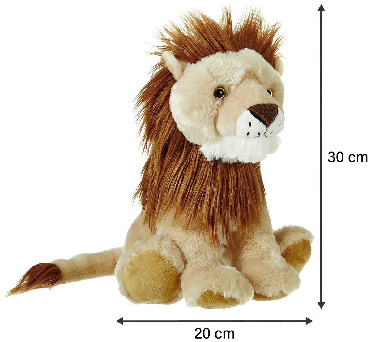 Amazon Brand - Jam and Honey 12" (30cm) Wild Onez Lion