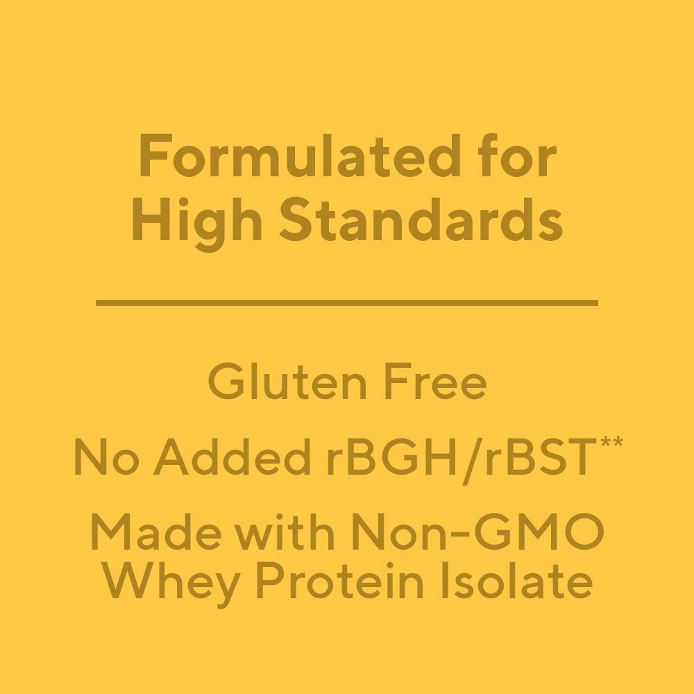 Amazon Brand - Revly 100% Grass-Fed Whey Protein Isolate Powder, Strawberry, 2.05 lbs, 30 Servings, No added rbgh/rbst‡, no artificial colors or flavors