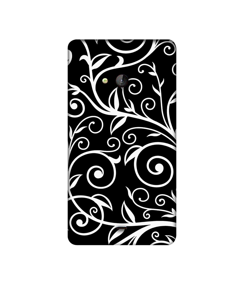 Amazon Brand - Solimo Designer Flower Patterns 3D Printed Hard Back Case Mobile Cover for Microsoft Lumia 540