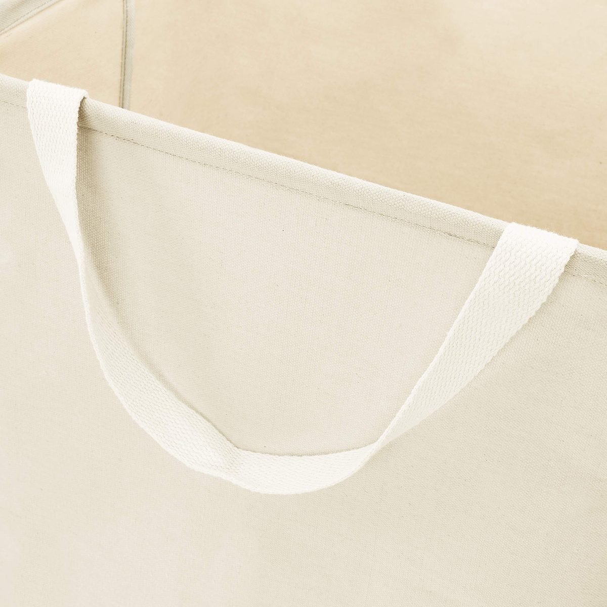 AmazonBasics Fabric Storage Bin - Large Cube, Natural