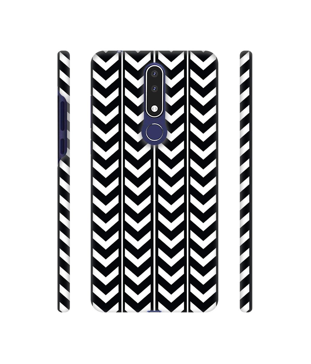 Amazon Brand - Solimo Designer Arrow Texture 3D Printed Hard Back Case Mobile Cover for Nokia 3.1 Plus
