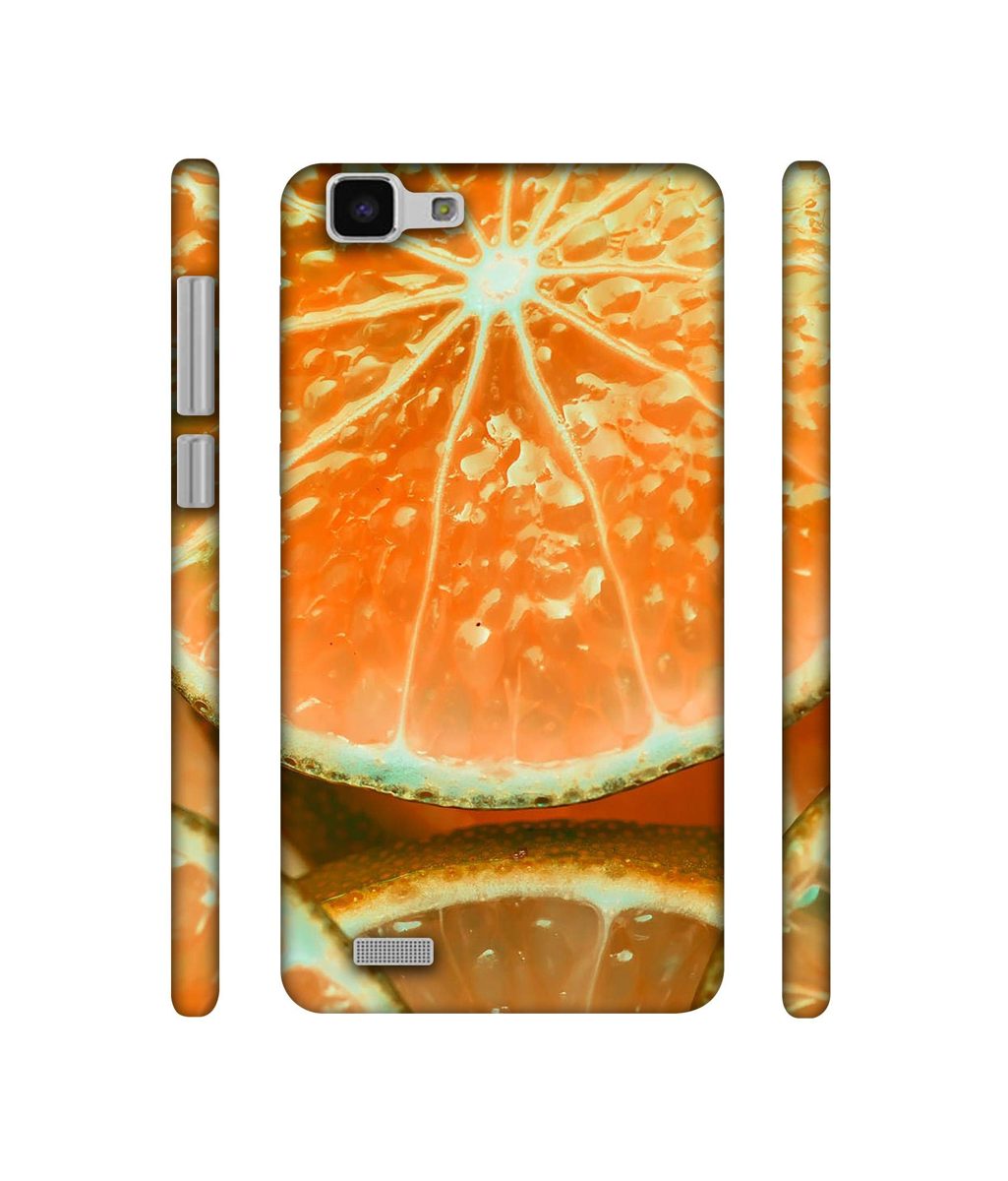 Amazon Brand - Solimo Designer Orange Slice 3D Printed Hard Back Case Mobile Cover for Vivo Y27L