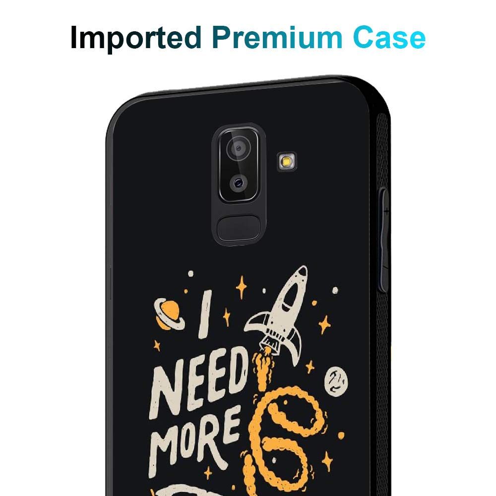 Amazon Brand - Solimo Designer Need More Space Printed Hard Back Case Mobile Cover forSamsung Galaxy J8 2018 / Samsung Galaxy On8 (D1236)