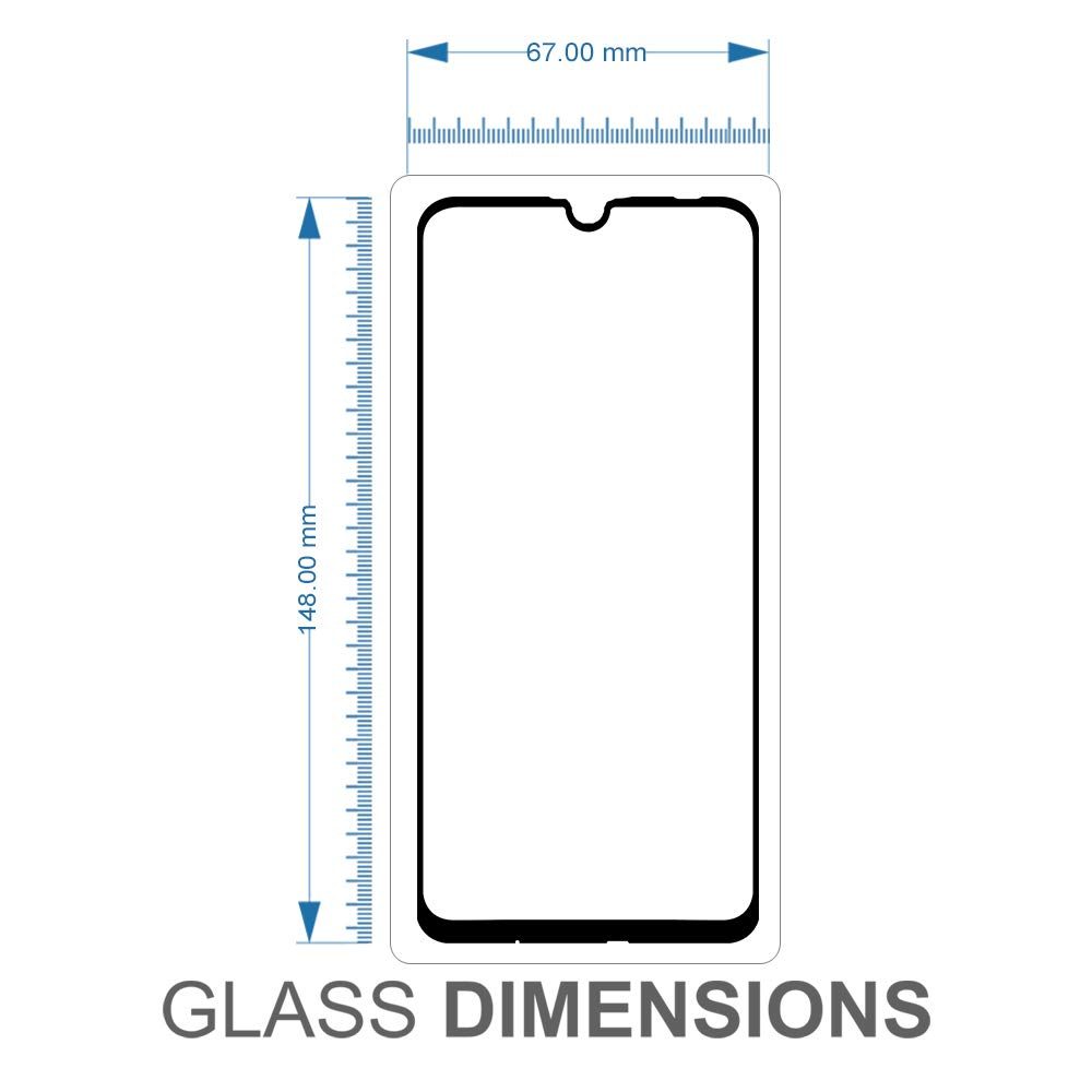 Amazon Brand - Solimo Full Body Tempered Glass for Honor 10 Lite, with Installation kit